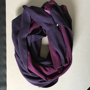 Lululemon Vinyasa Scarf Inkwell/Plum Rulu